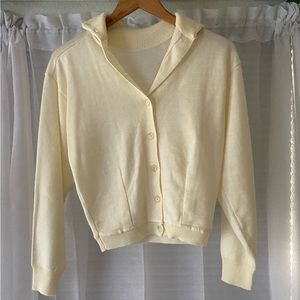 Vintage Mockneck Crème Sweater
